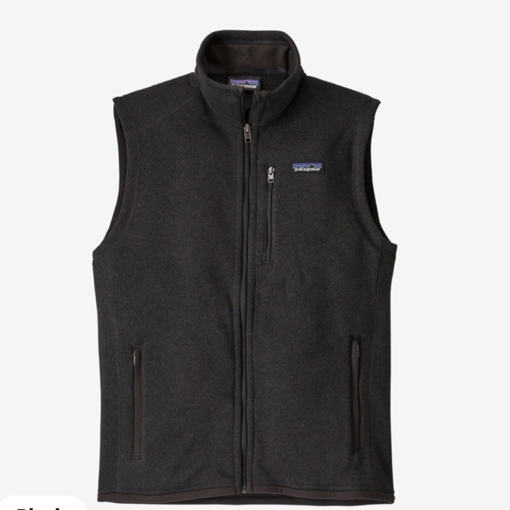 Patagonia Men's Better Sweater Fleece Vest Black